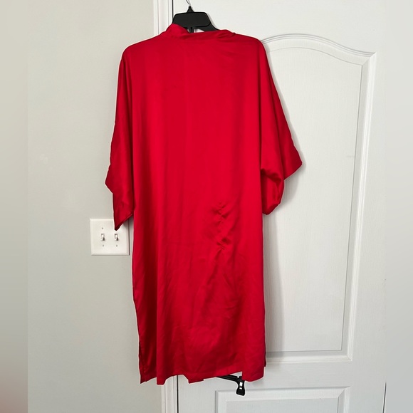 Victoria’s Secret| red satin robe - Picture 2 of 7